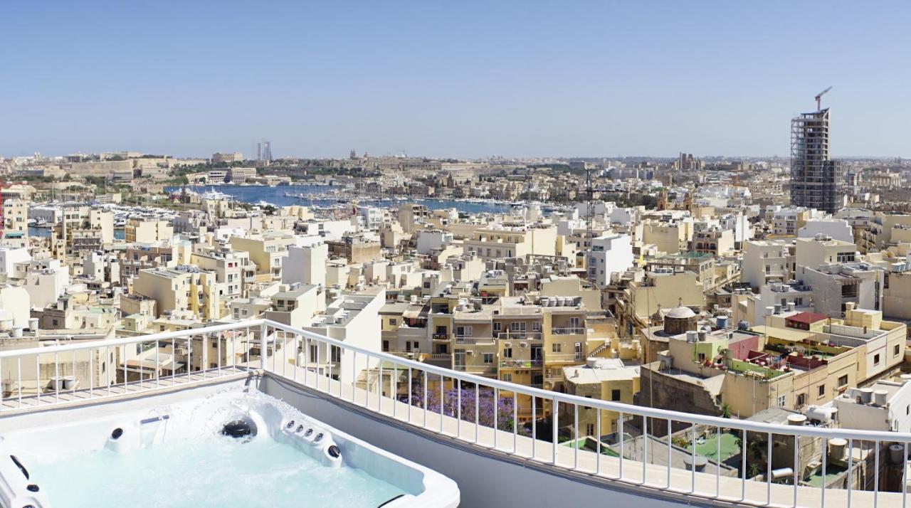 Wonderful Apartments With Shared Jacuzzi And Panorama Rooftop Gzira Εξωτερικό φωτογραφία